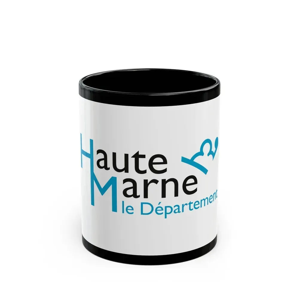 Flag of Haute Marne France - Black Coffee Mug 11oz - Go Mug Yourself