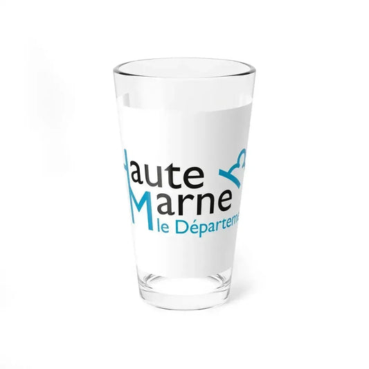 Flag of Haute Marne France - Pint Glass 16oz 16oz - Go Mug Yourself