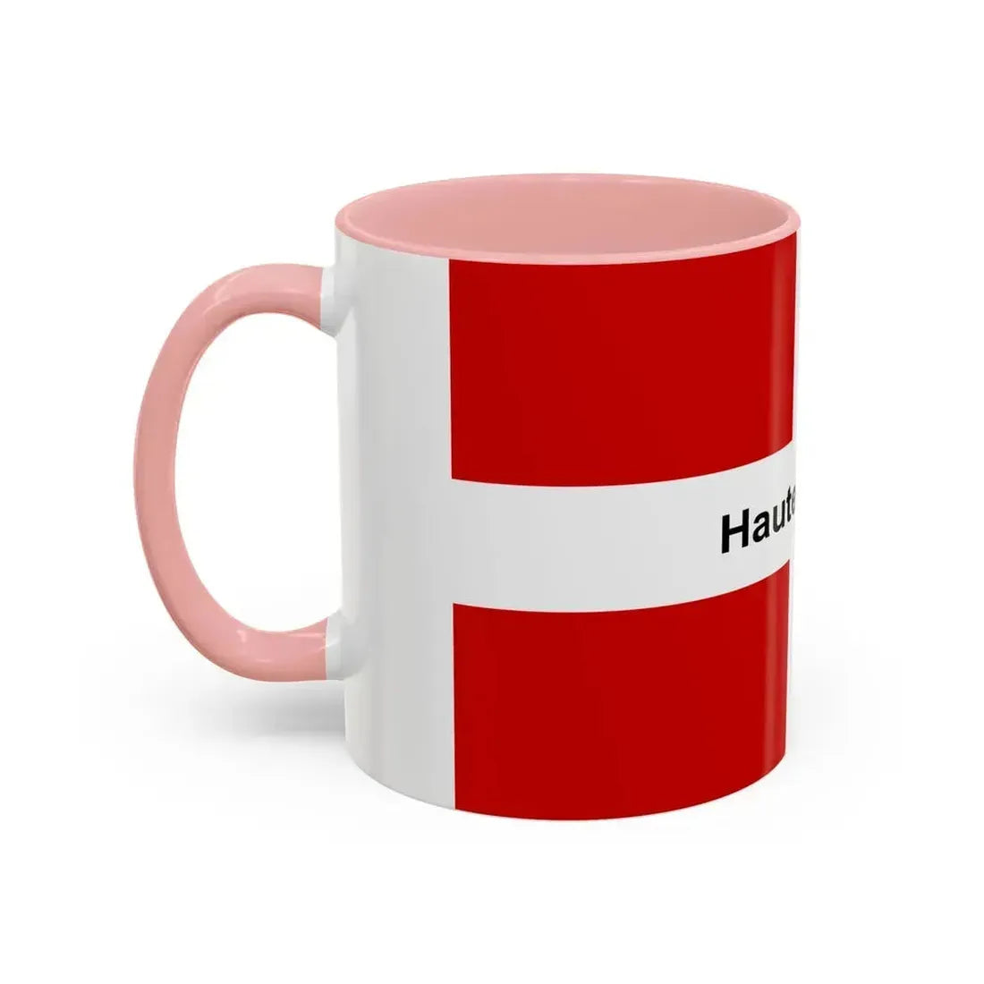 Flag of Haute Savoie France - Accent Coffee Mug - Go Mug Yourself