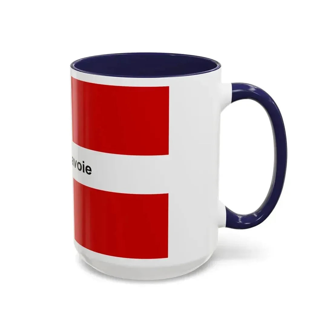 Flag of Haute Savoie France - Accent Coffee Mug - Go Mug Yourself