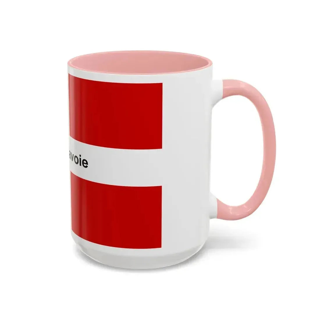 Flag of Haute Savoie France - Accent Coffee Mug - Go Mug Yourself