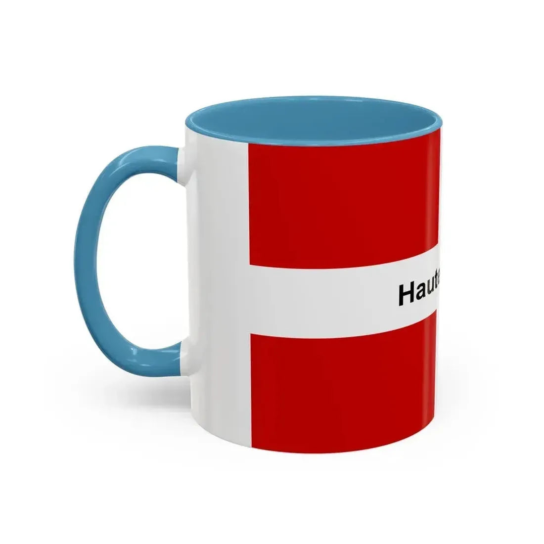 Flag of Haute Savoie France - Accent Coffee Mug - Go Mug Yourself