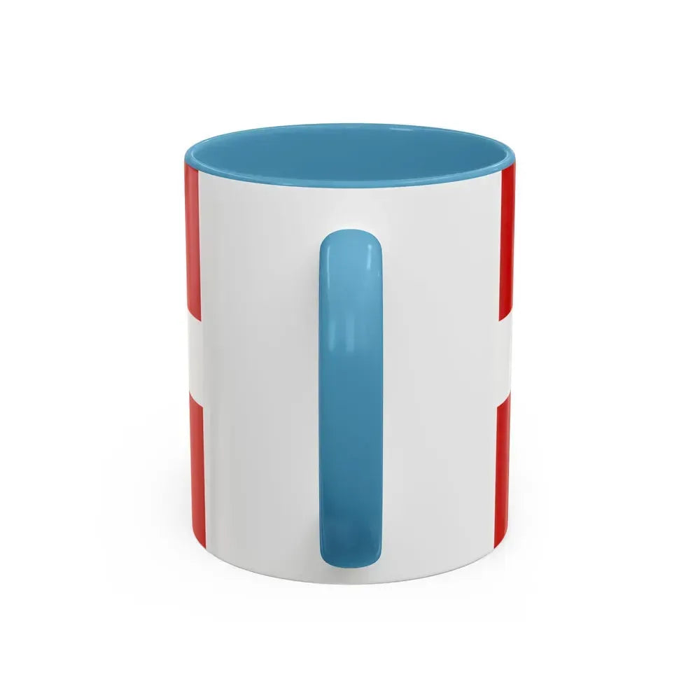 Flag of Haute Savoie France - Accent Coffee Mug - Go Mug Yourself