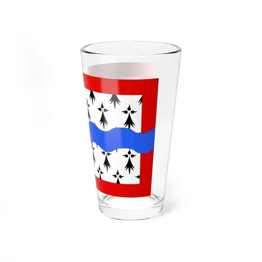 Flag of Haute Vienne France 2 - Pint Glass 16oz - Go Mug Yourself