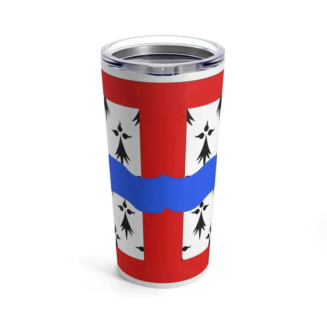 Flag of Haute Vienne France 2 - Tumbler 20oz - Go Mug Yourself