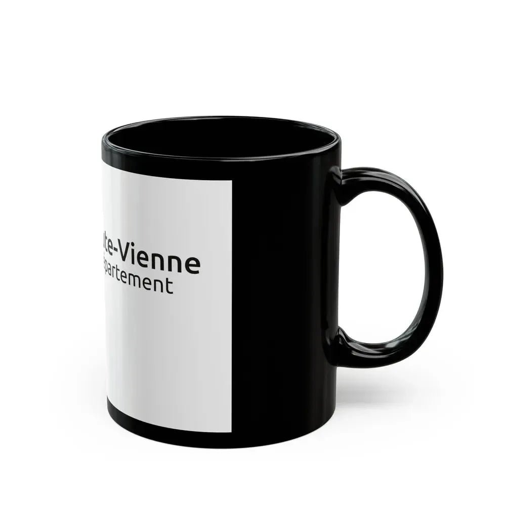 Flag of Haute Vienne France - Black Coffee Mug - Go Mug Yourself