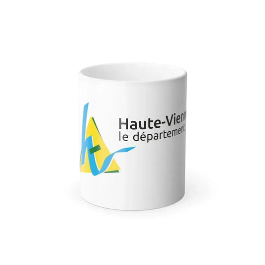 Flag of Haute Vienne France - Color Changing Coffee Mug 11oz - Go Mug Yourself