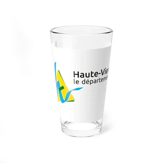 Flag of Haute Vienne France - Pint Glass 16oz 16oz - Go Mug Yourself