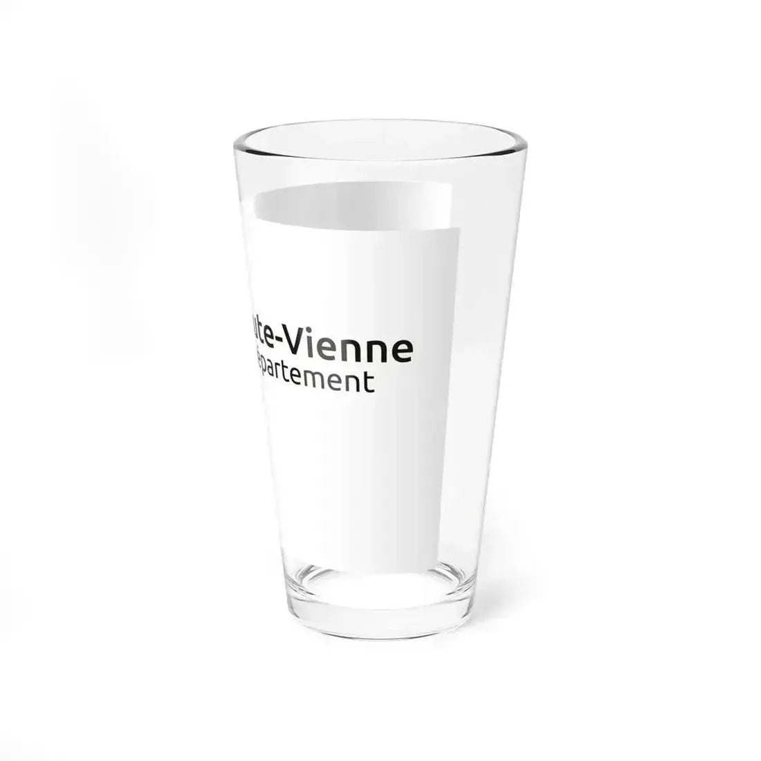Flag of Haute Vienne France - Pint Glass 16oz - Go Mug Yourself