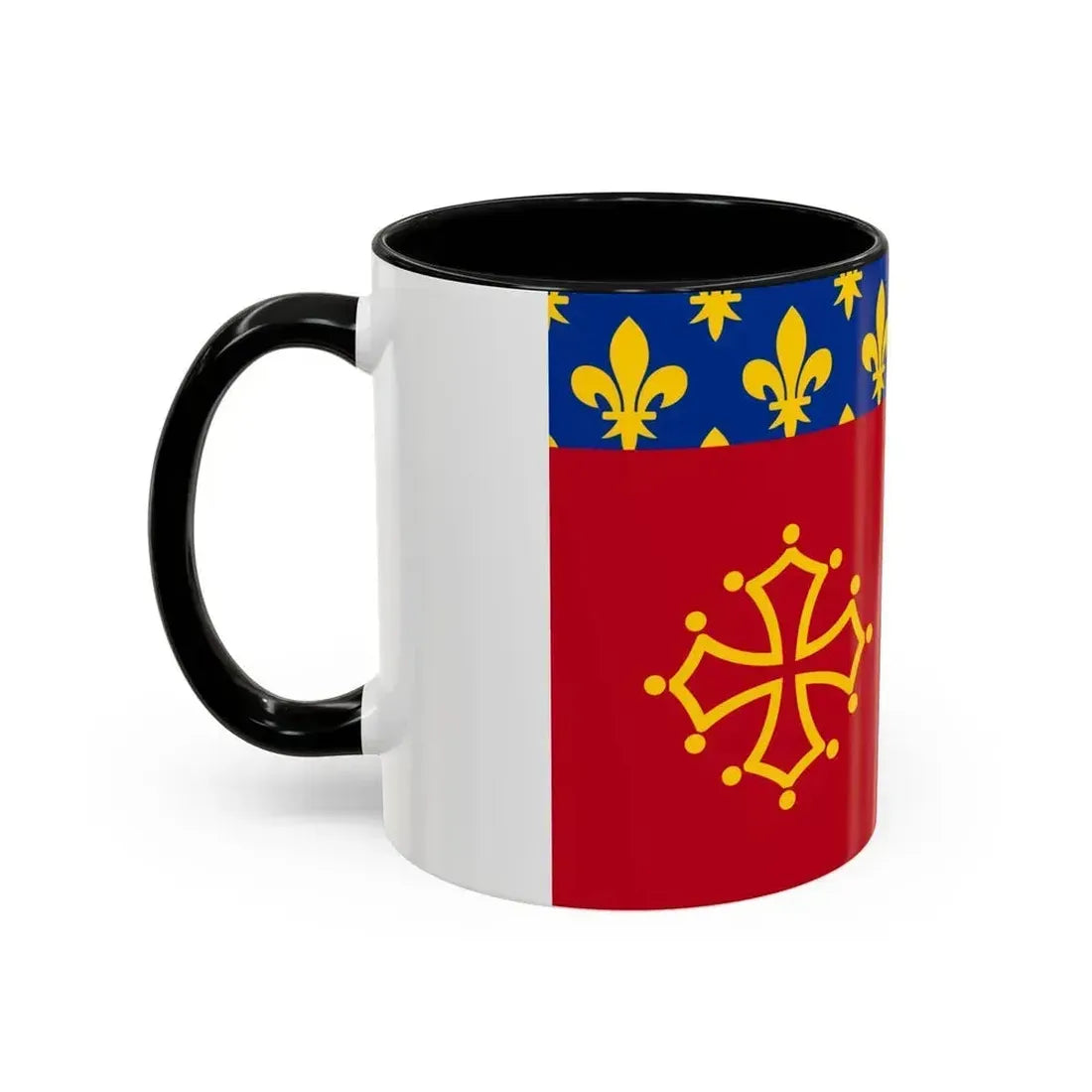 Flag of Hautes Alpes France - Accent Coffee Mug - Go Mug Yourself