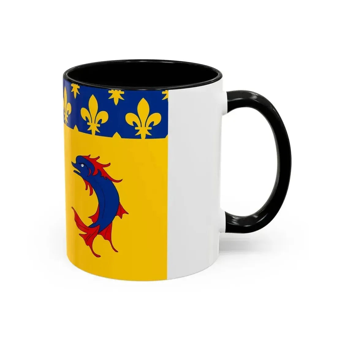 Flag of Hautes Alpes France - Accent Coffee Mug - Go Mug Yourself