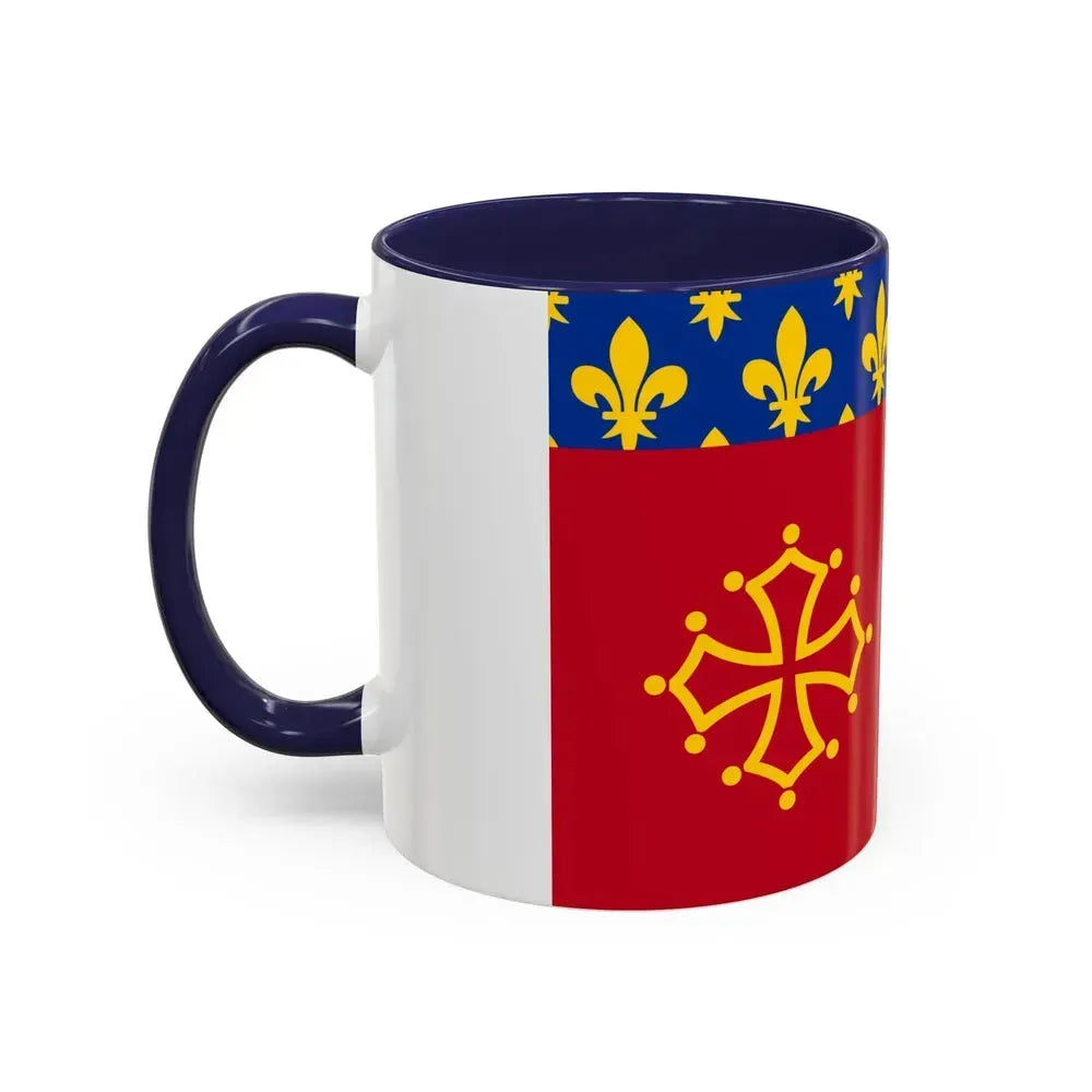 Flag of Hautes Alpes France - Accent Coffee Mug - Go Mug Yourself