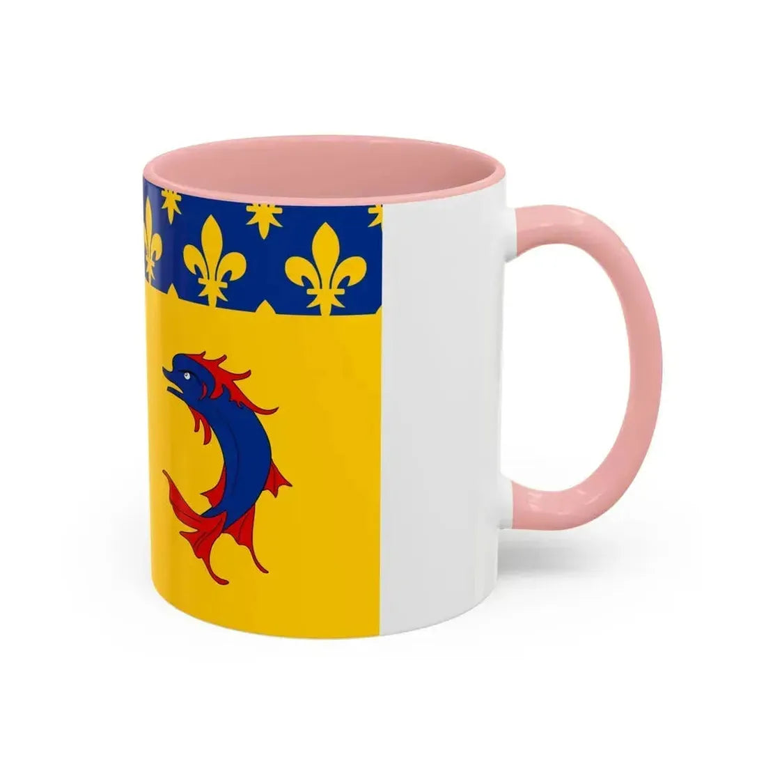 Flag of Hautes Alpes France - Accent Coffee Mug - Go Mug Yourself