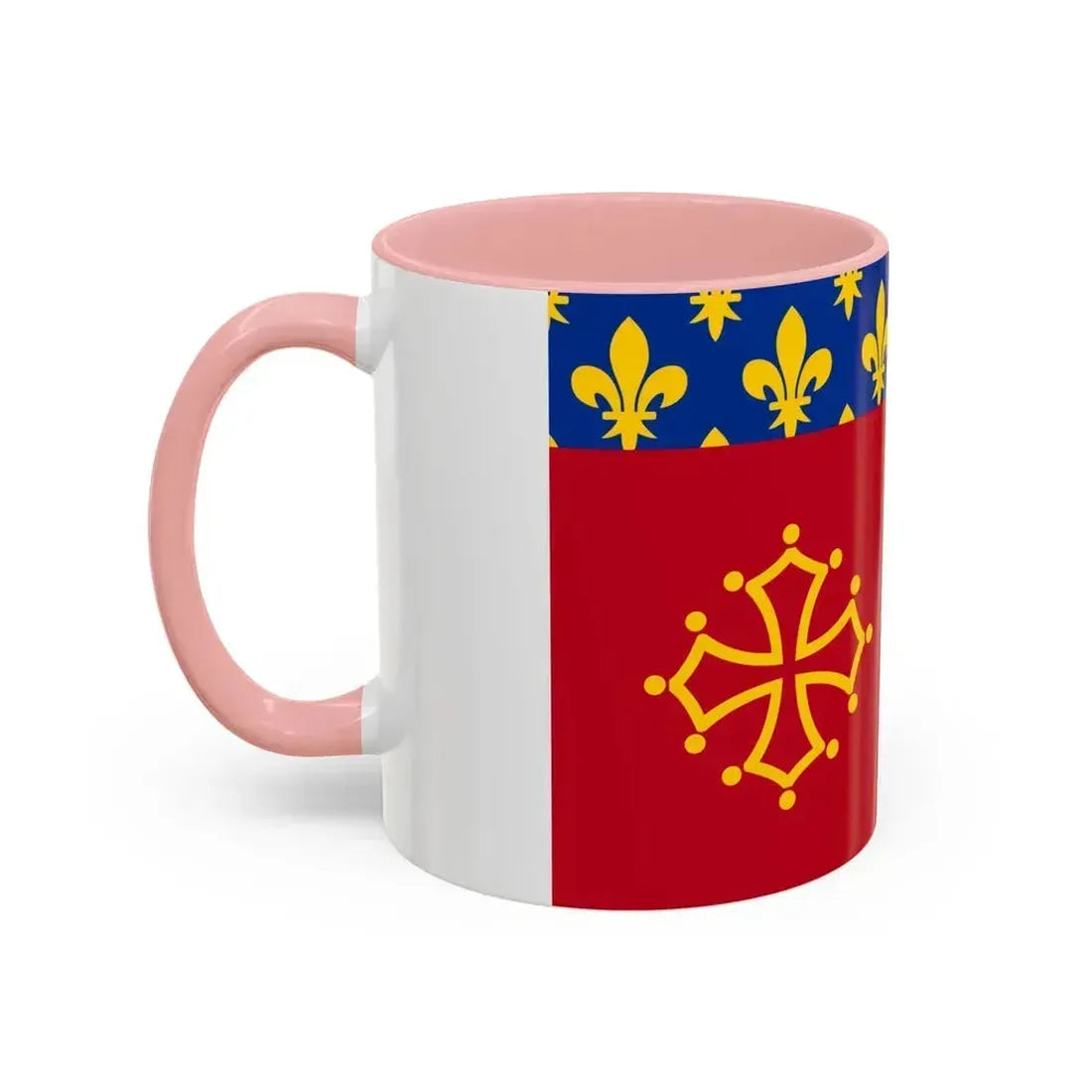 Flag of Hautes Alpes France - Accent Coffee Mug - Go Mug Yourself