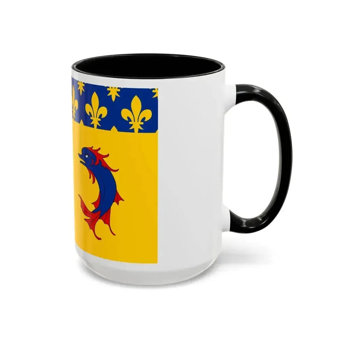 Flag of Hautes Alpes France - Accent Coffee Mug - Go Mug Yourself