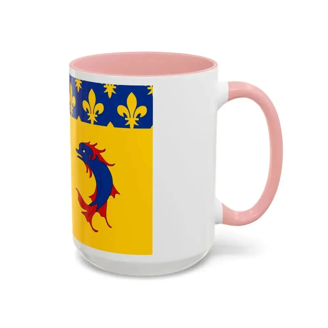 Flag of Hautes Alpes France - Accent Coffee Mug - Go Mug Yourself