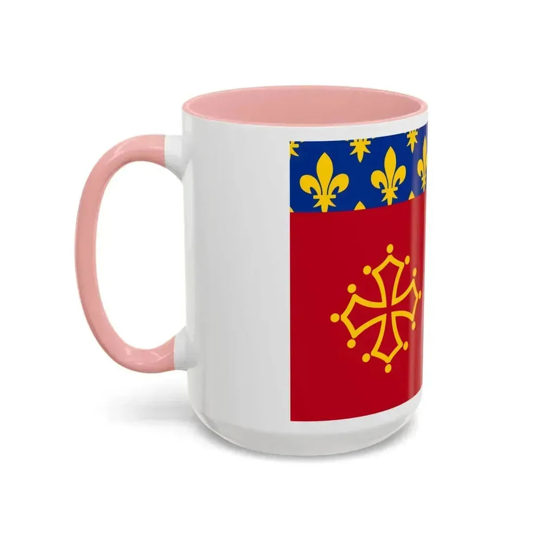 Flag of Hautes Alpes France - Accent Coffee Mug - Go Mug Yourself