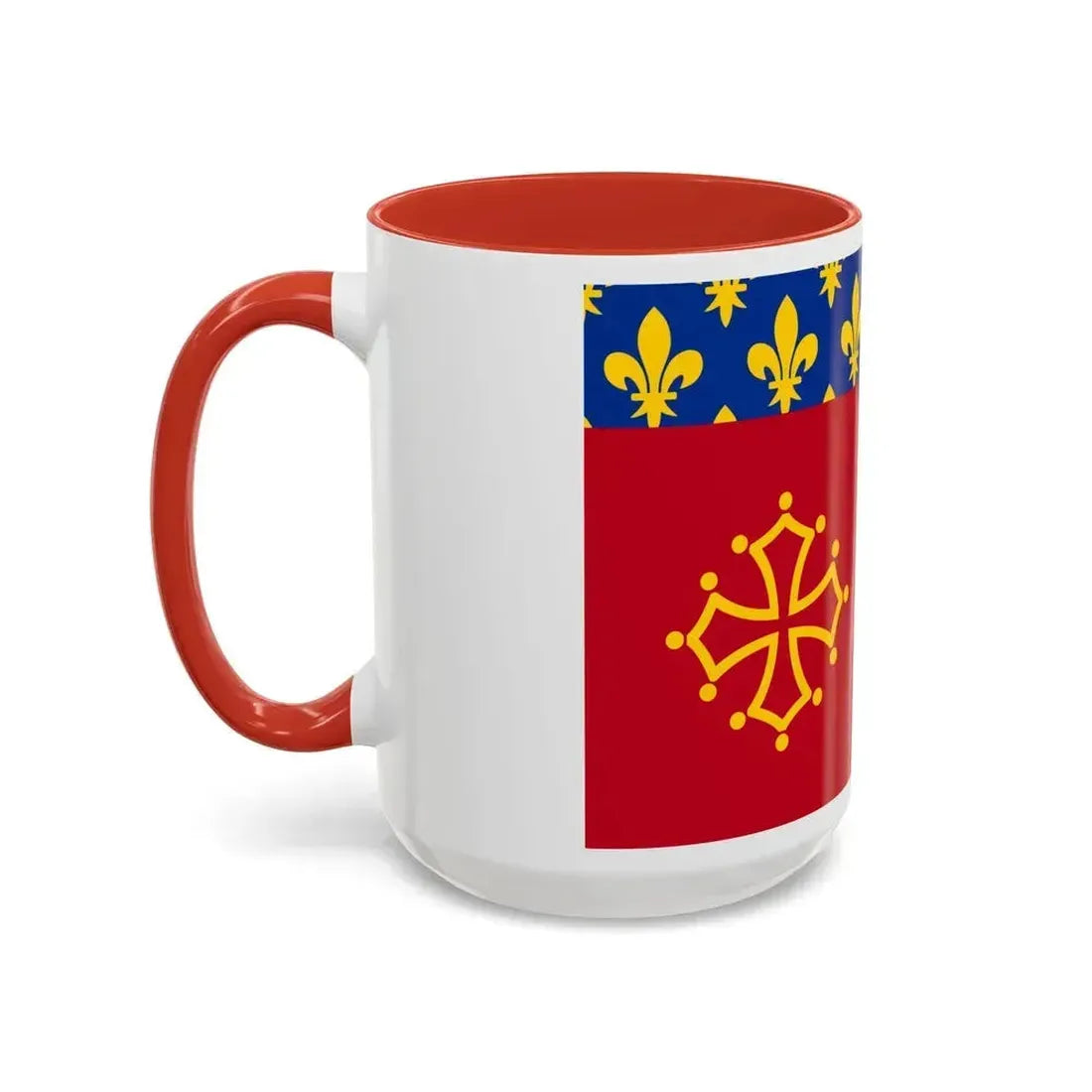 Flag of Hautes Alpes France - Accent Coffee Mug - Go Mug Yourself