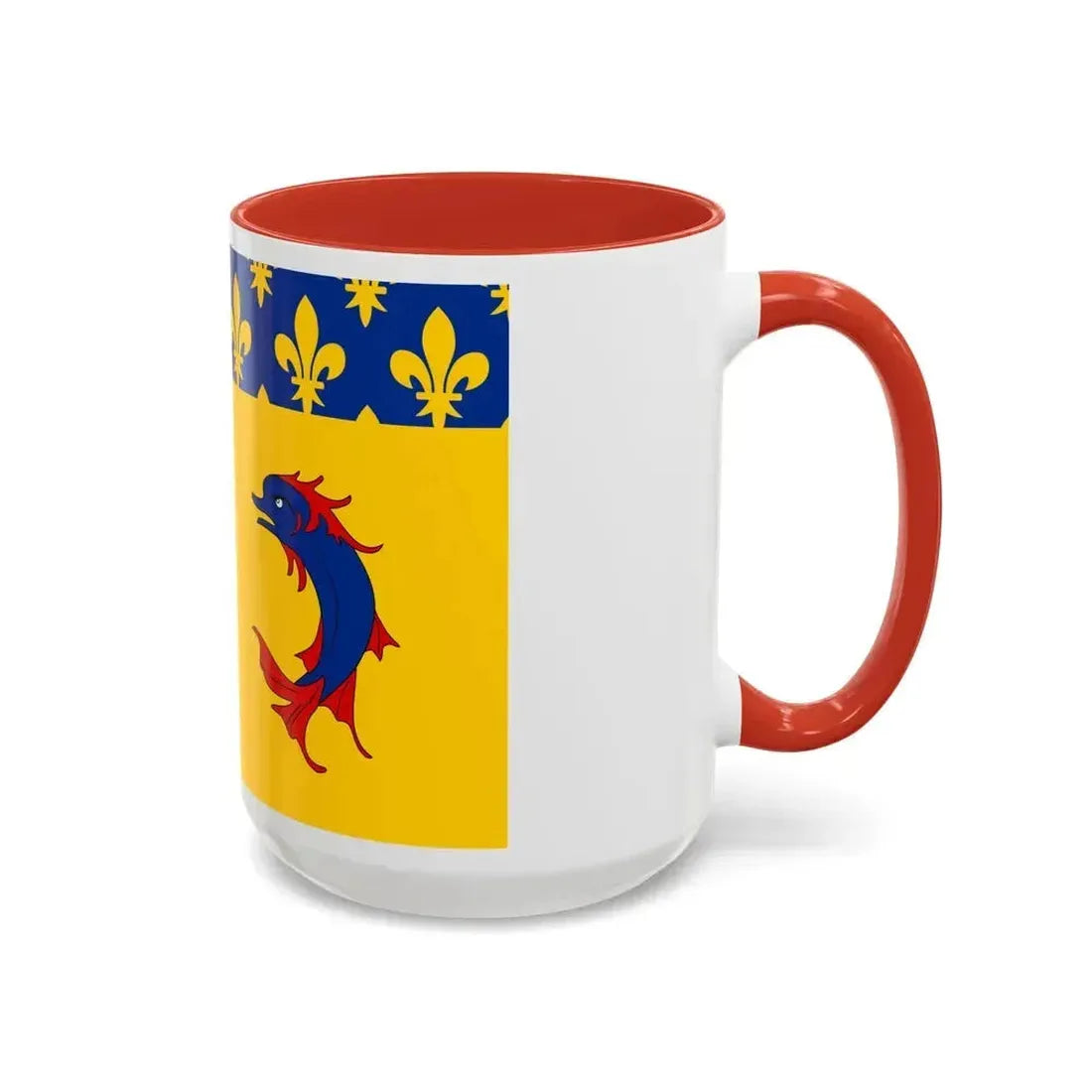 Flag of Hautes Alpes France - Accent Coffee Mug - Go Mug Yourself