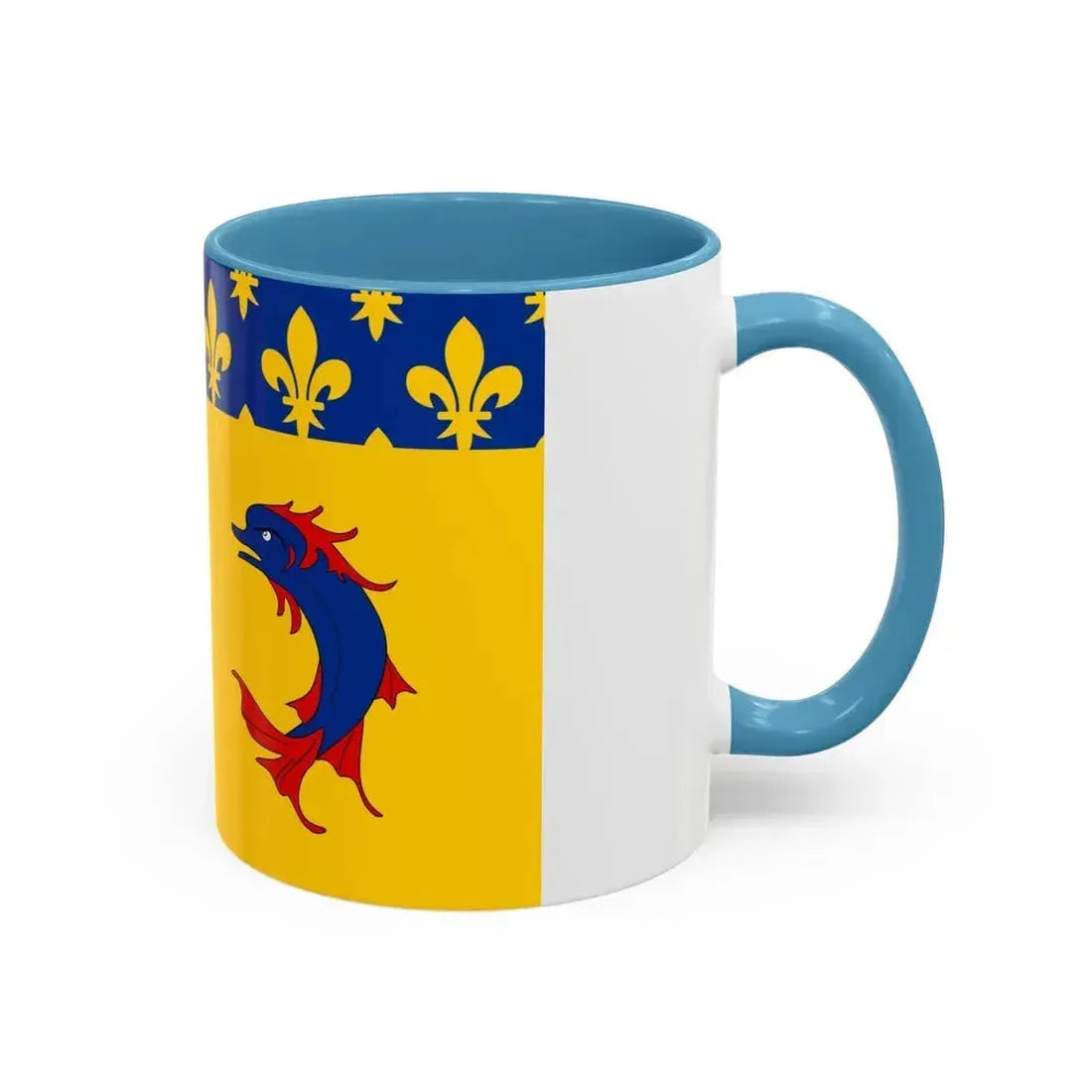 Flag of Hautes Alpes France - Accent Coffee Mug - Go Mug Yourself