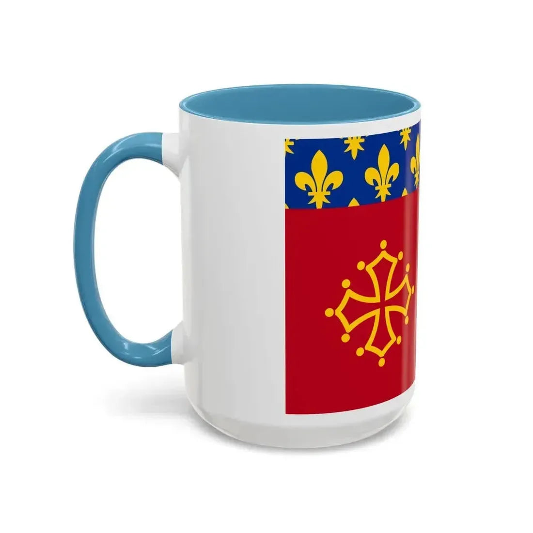 Flag of Hautes Alpes France - Accent Coffee Mug - Go Mug Yourself