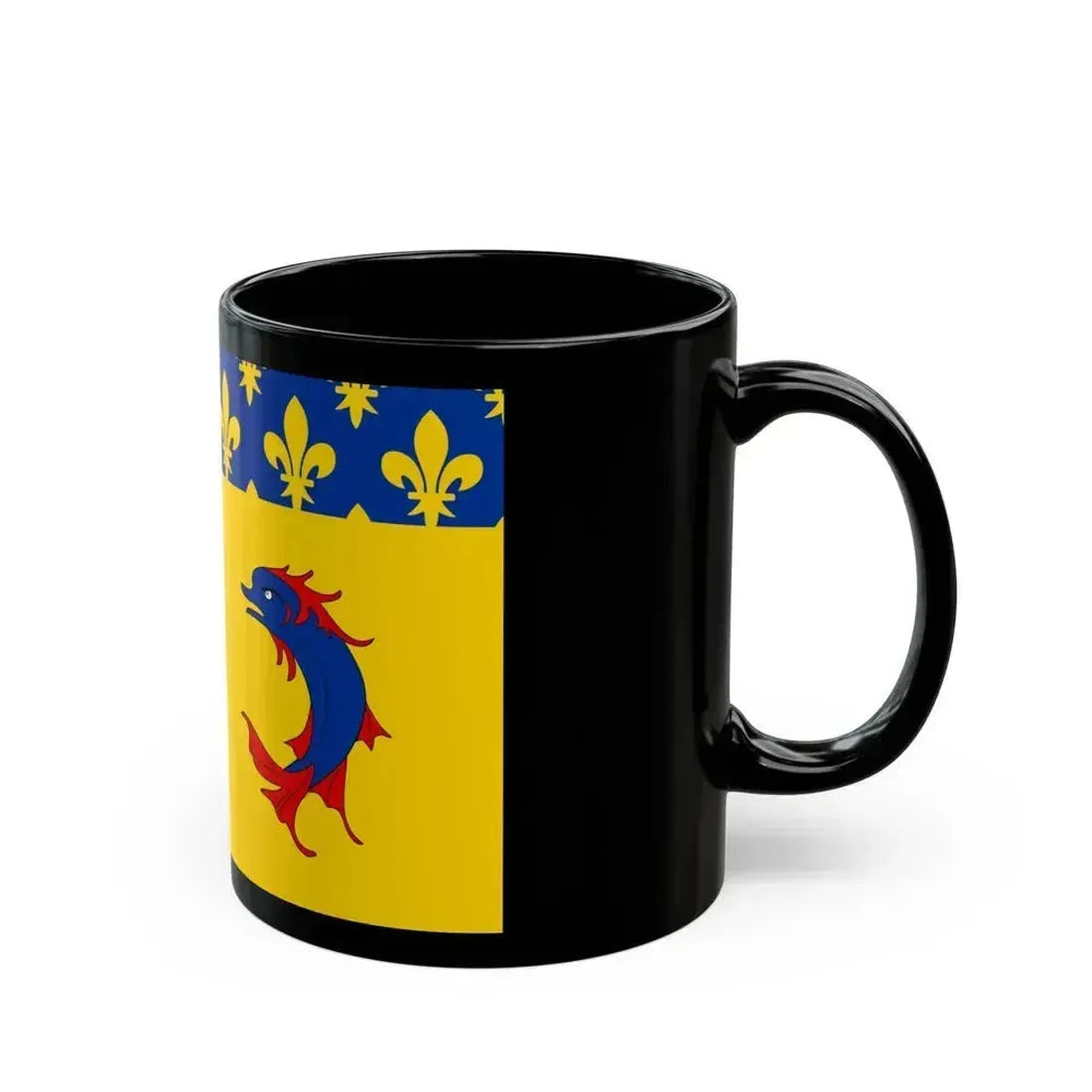 Flag of Hautes Alpes France - Black Coffee Mug - Go Mug Yourself