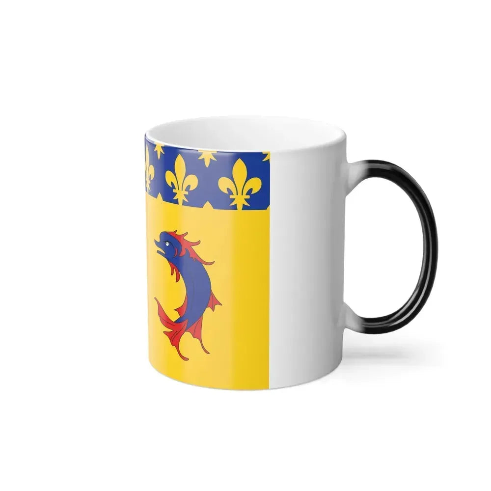 Flag of Hautes Alpes France - Color Changing Coffee Mug - Go Mug Yourself
