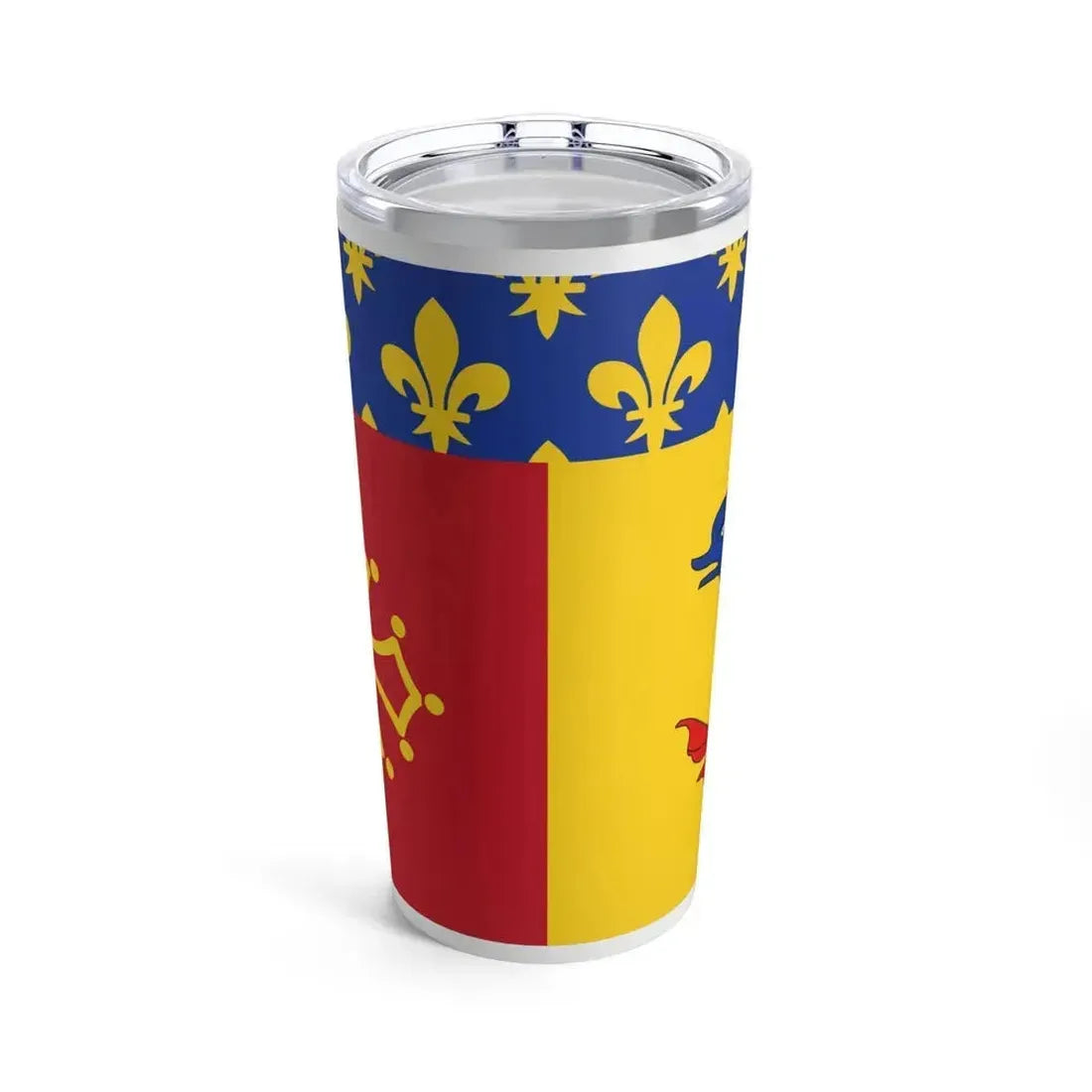 Flag of Hautes Alpes France - Tumbler 20oz 20oz - Go Mug Yourself