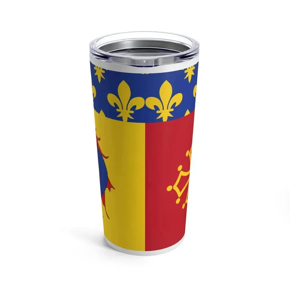 Flag of Hautes Alpes France - Tumbler 20oz - Go Mug Yourself
