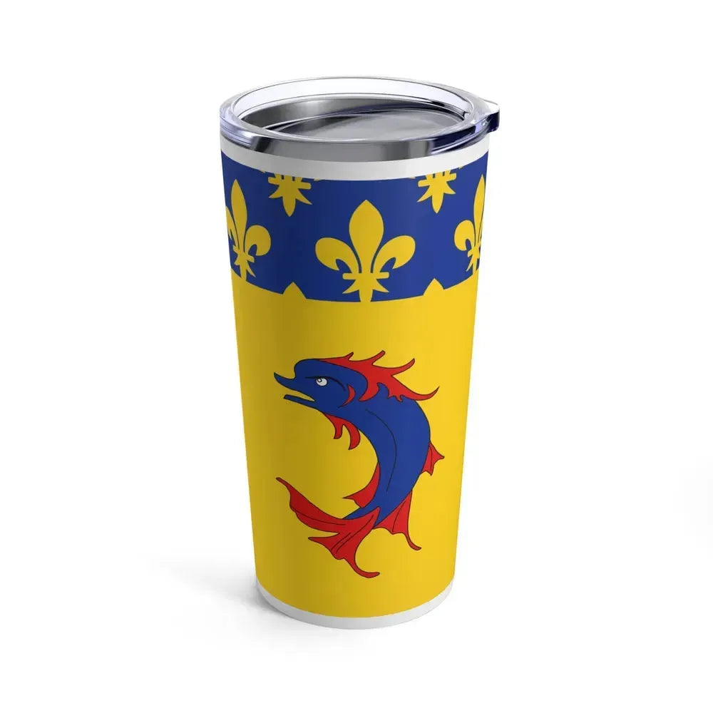 Flag of Hautes Alpes France - Tumbler 20oz - Go Mug Yourself