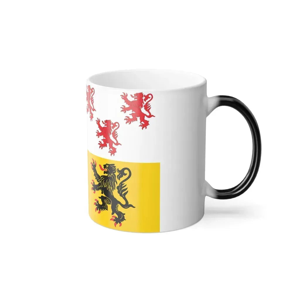 Flag of Hauts de France France 2 - Color Changing Coffee Mug - Go Mug Yourself