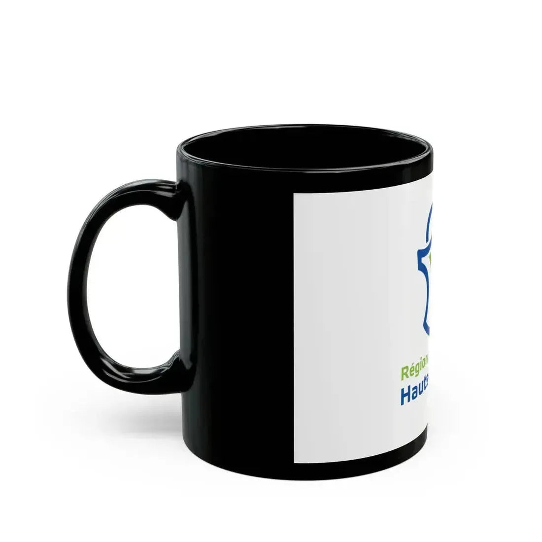 Flag of Hauts de France France - Black Coffee Mug - Go Mug Yourself
