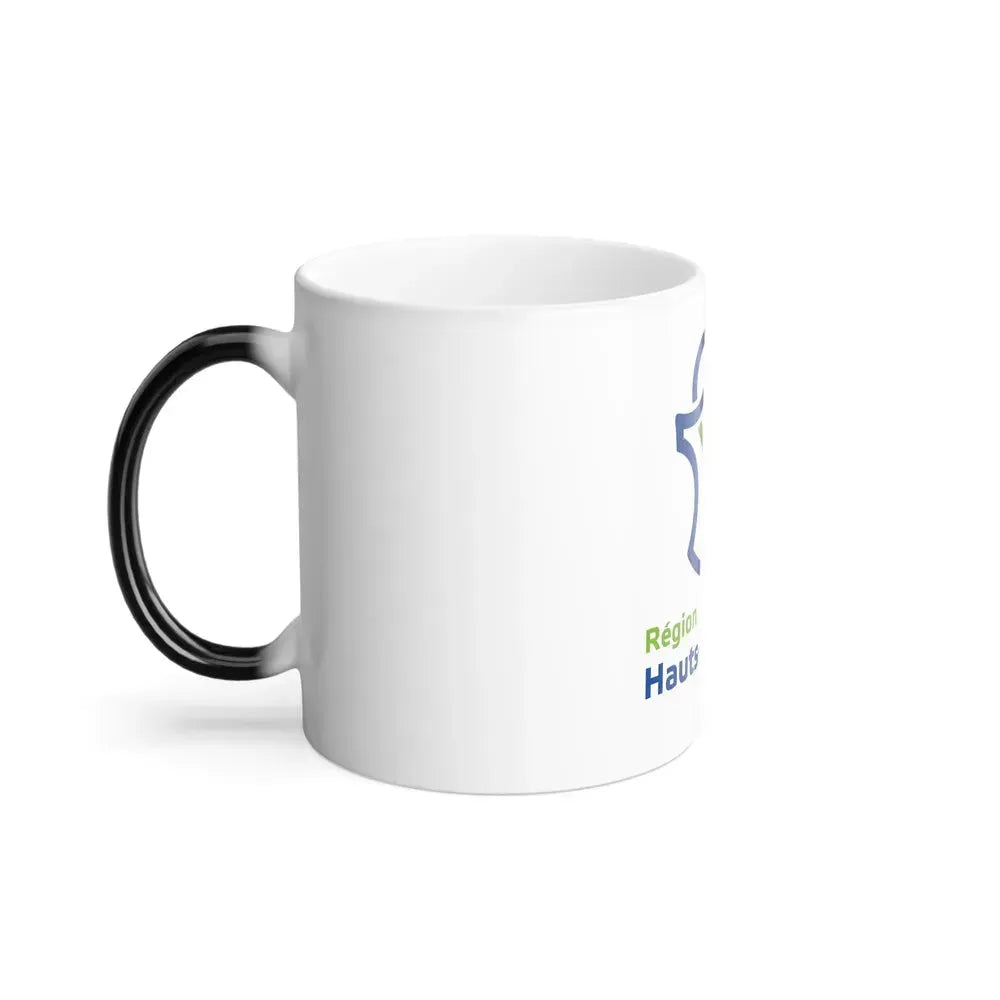 Flag of Hauts de France France - Color Changing Coffee Mug - Go Mug Yourself