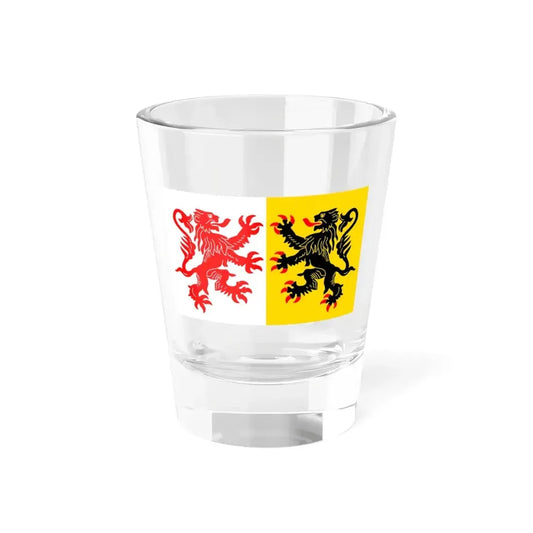 Flag of Hauts-de-France proposed design (France) Shot Glass 1.5oz 1.5oz - Go Mug Yourself