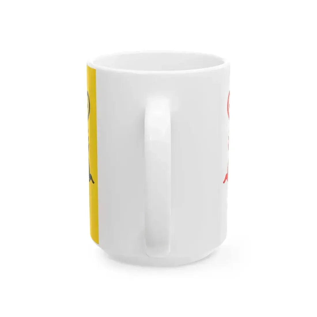 Flag of Hauts-de-France proposed design (France) White Coffee Mug - Go Mug Yourself
