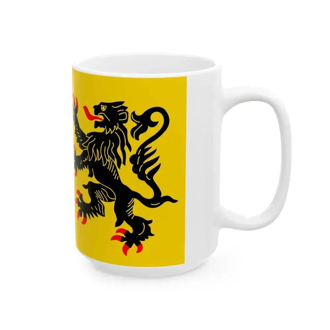 Flag of Hauts-de-France proposed design (France) White Coffee Mug - Go Mug Yourself