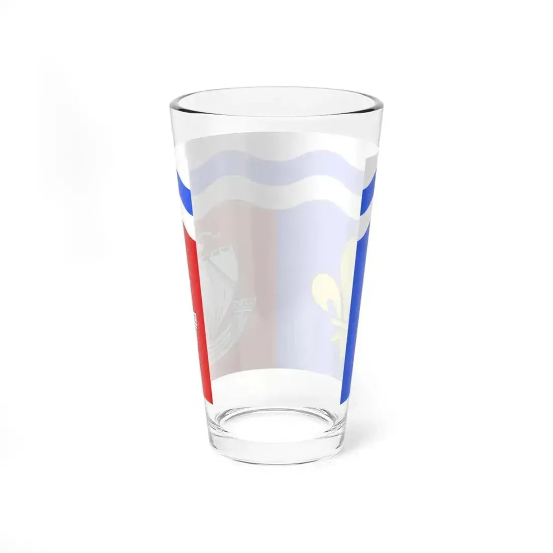 Flag of Hauts de Seine France 2 - Pint Glass 16oz - Go Mug Yourself