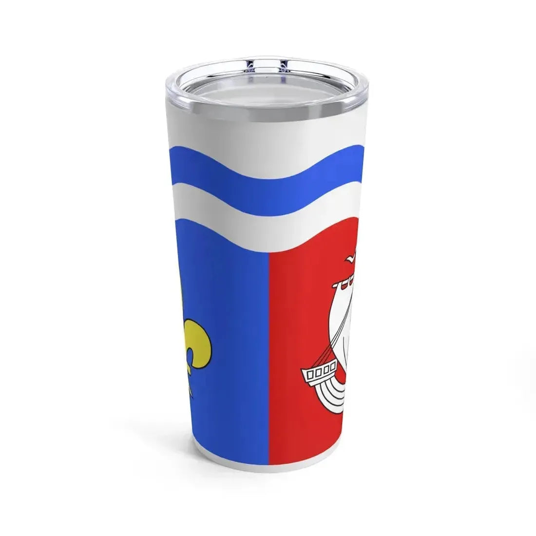 Flag of Hauts de Seine France 2 - Tumbler 20oz 20oz - Go Mug Yourself