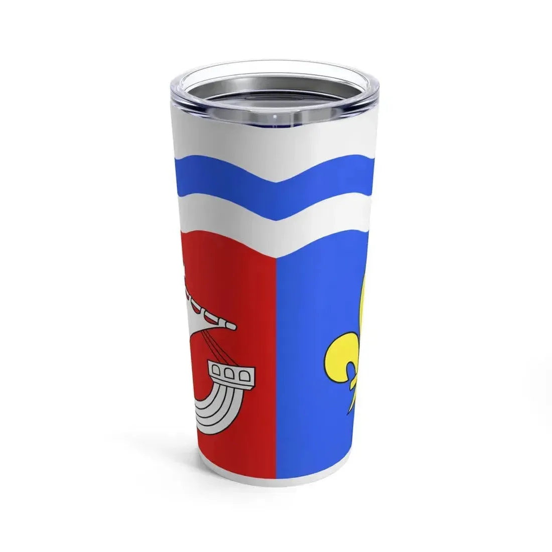 Flag of Hauts de Seine France 2 - Tumbler 20oz - Go Mug Yourself