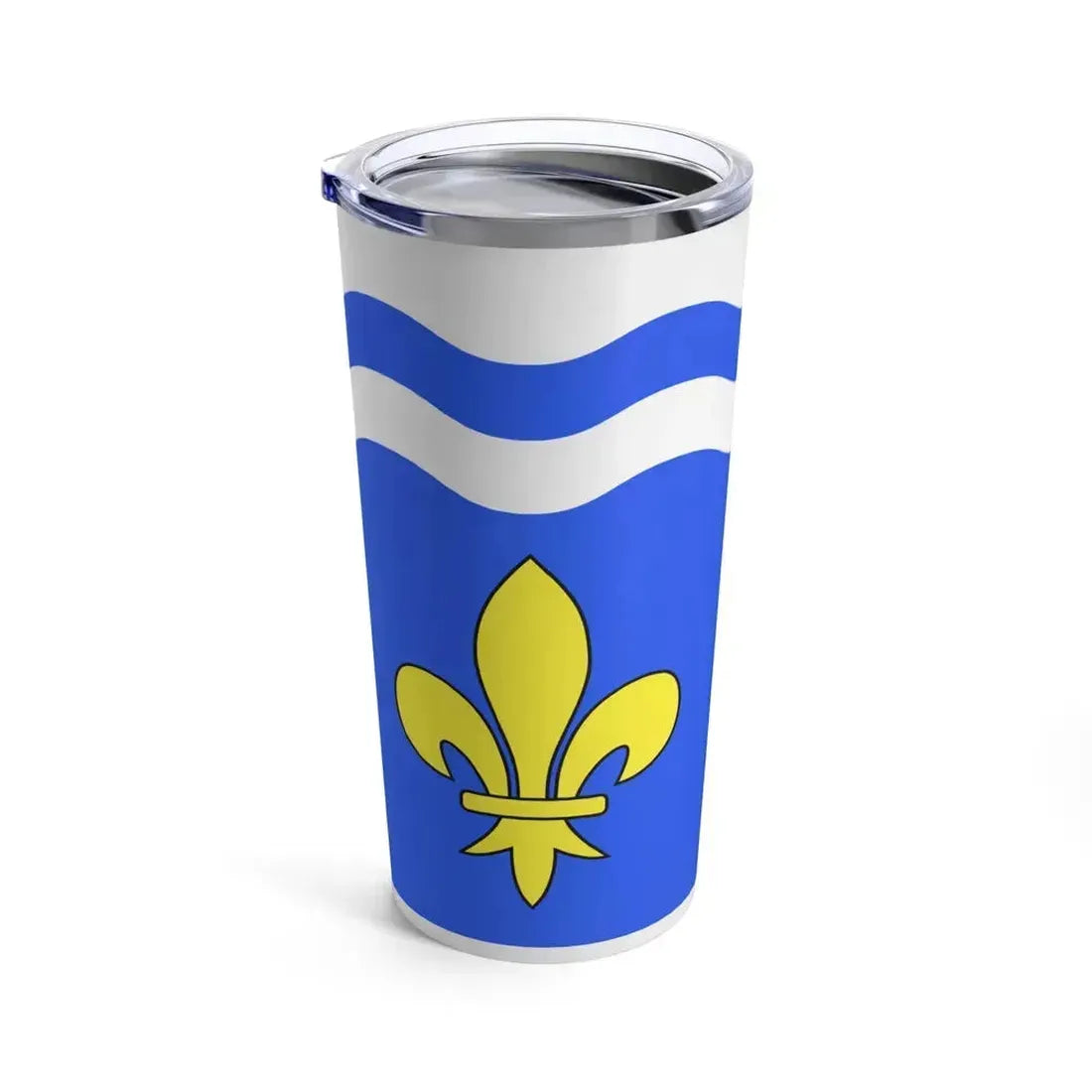 Flag of Hauts de Seine France 2 - Tumbler 20oz - Go Mug Yourself
