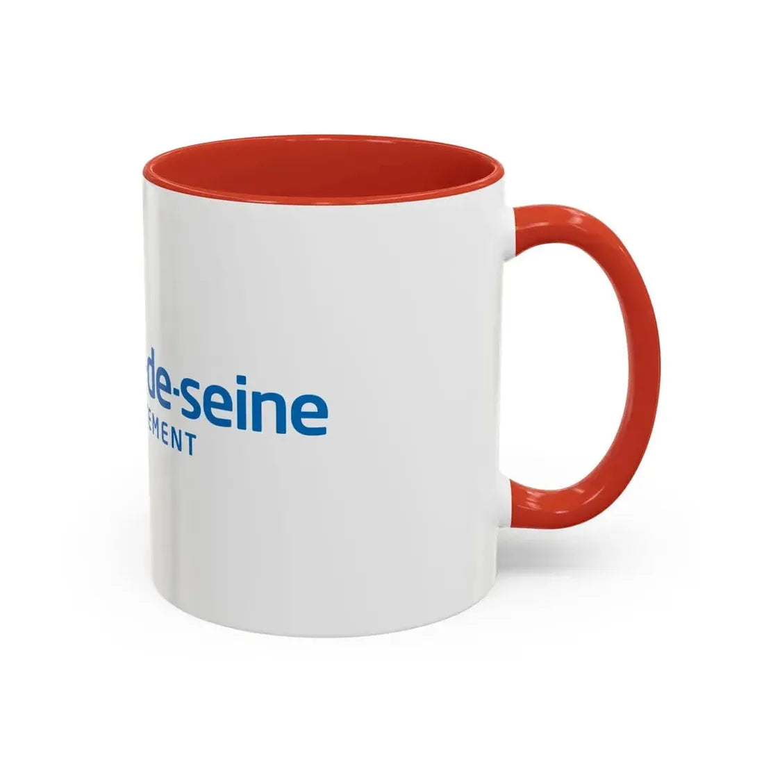 Flag of Hauts de Seine France - Accent Coffee Mug - Go Mug Yourself