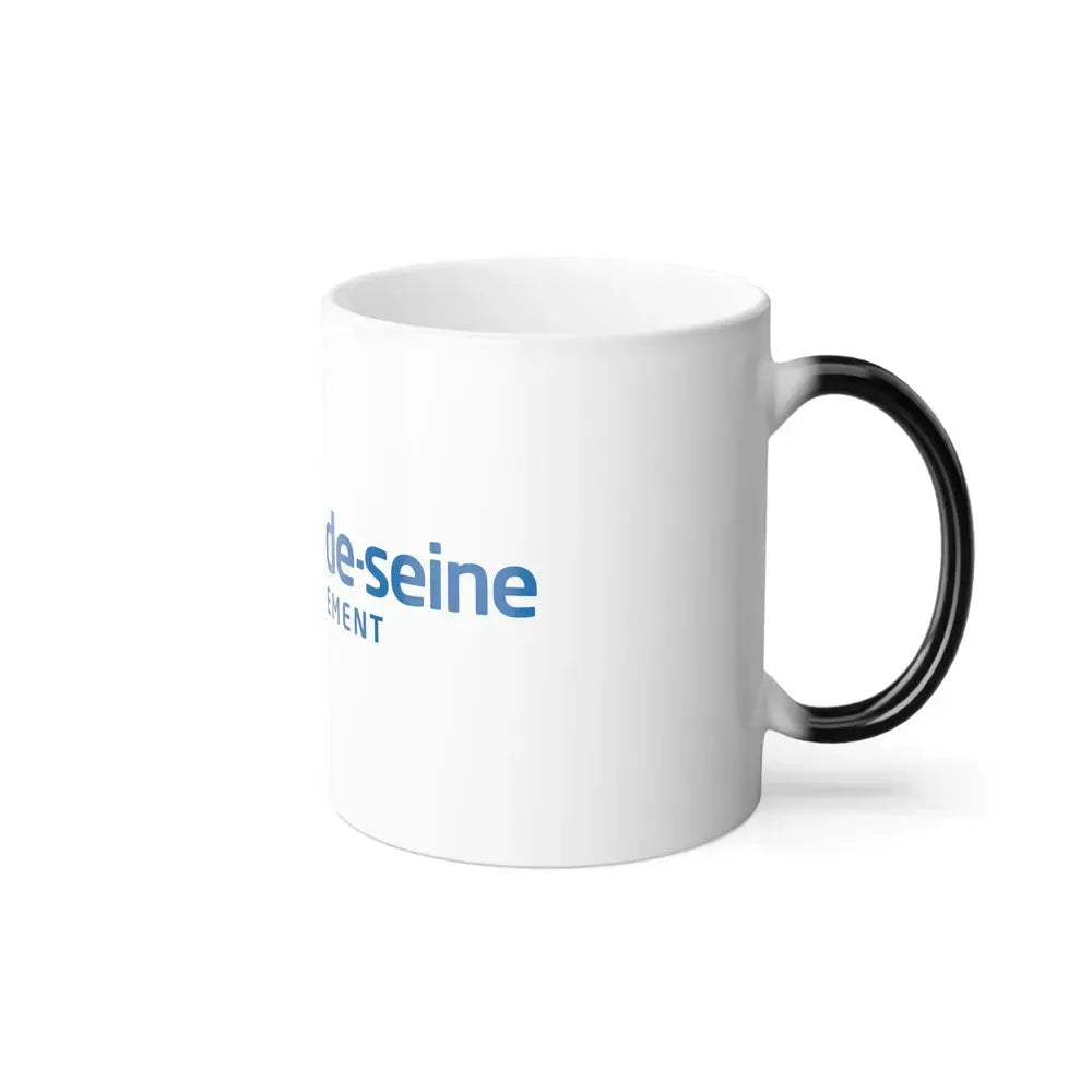 Flag of Hauts de Seine France - Color Changing Coffee Mug - Go Mug Yourself