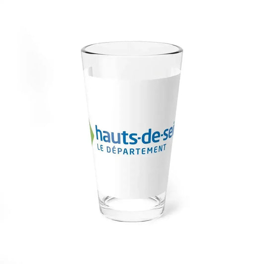 Flag of Hauts de Seine France - Pint Glass 16oz 16oz - Go Mug Yourself