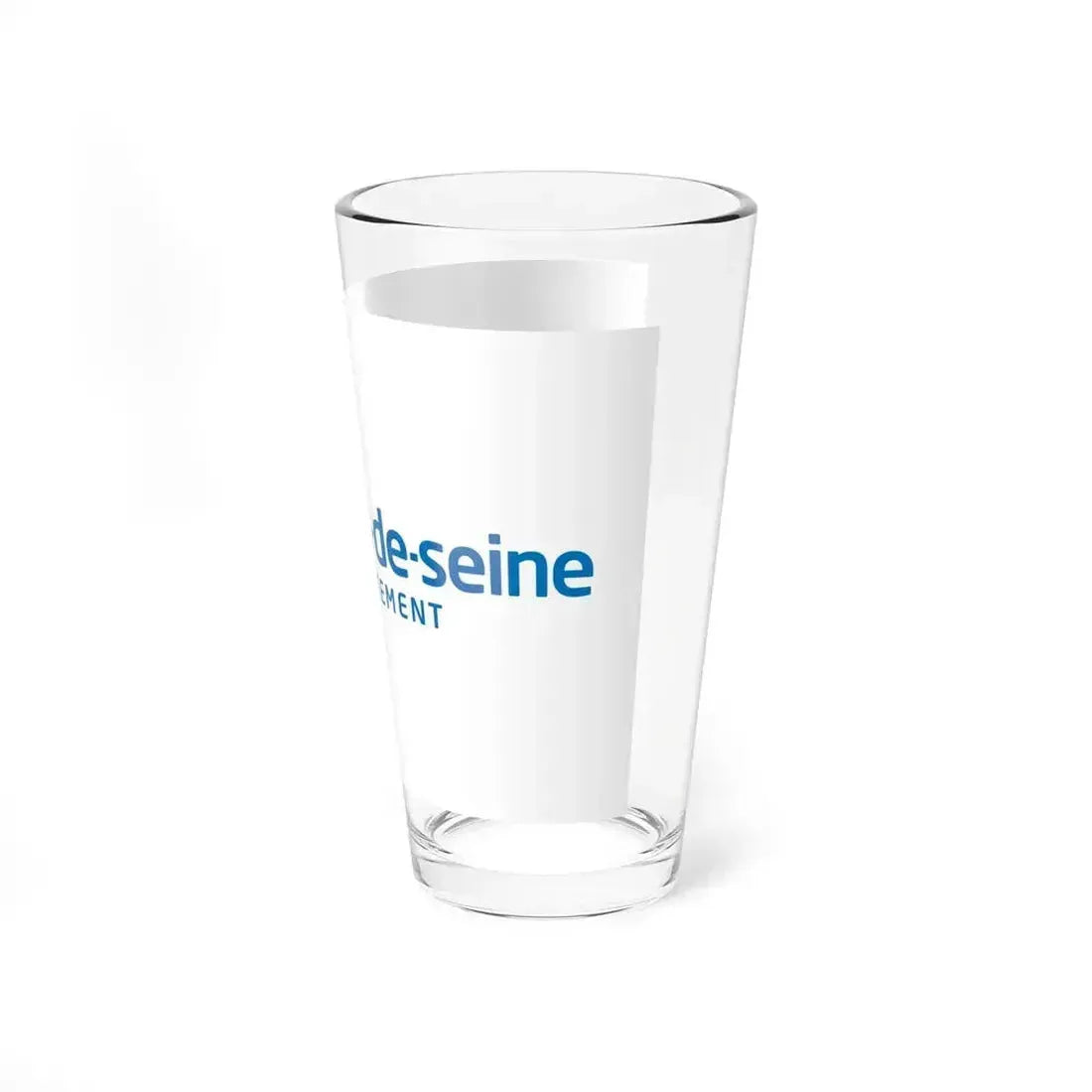 Flag of Hauts de Seine France - Pint Glass 16oz - Go Mug Yourself