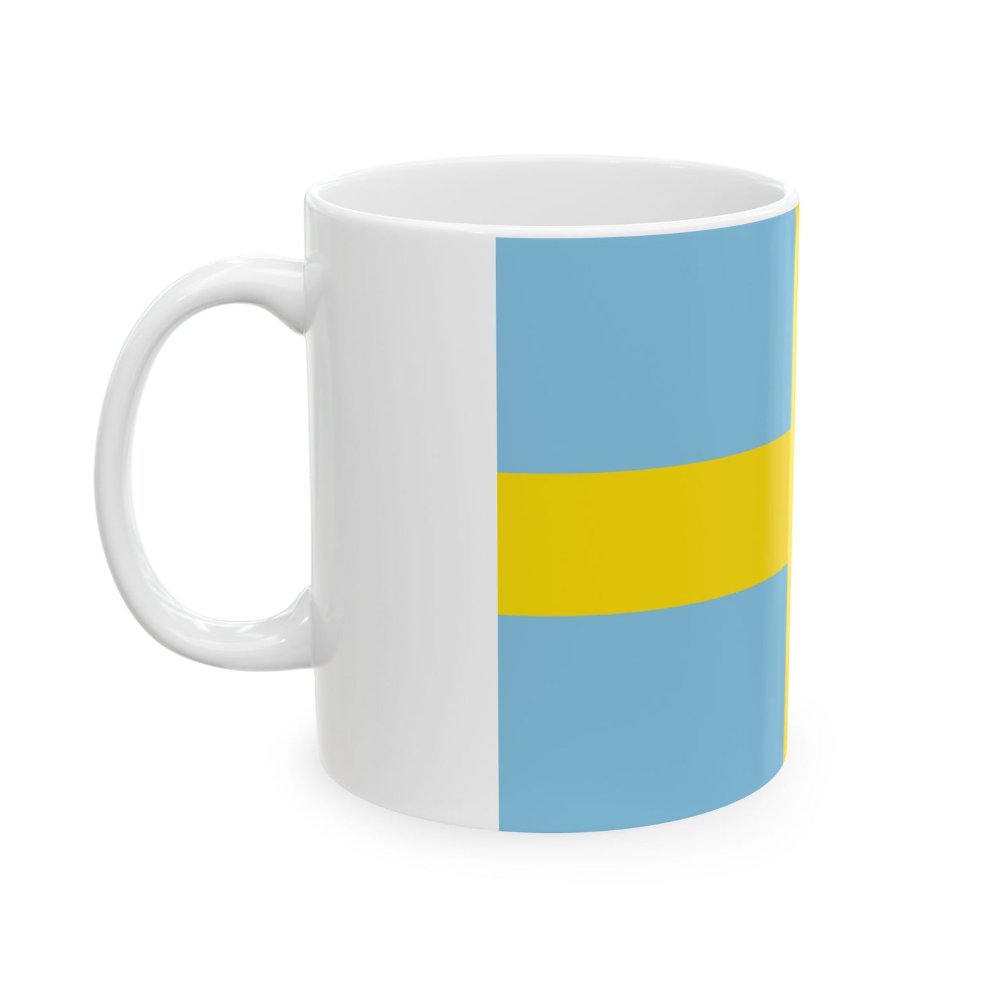 Flag of Havelange (Belgium) White Coffee Mug-Go Mug Yourself
