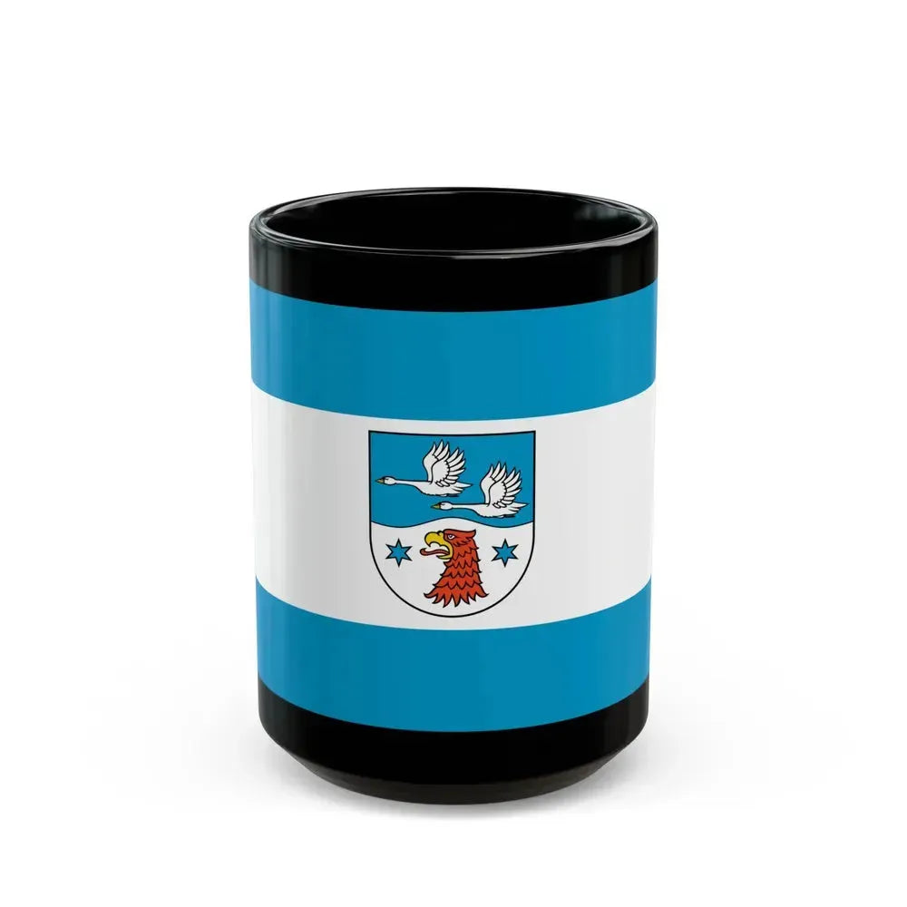 Flag of Havelland Germany - Black Coffee Mug 15oz - Go Mug Yourself