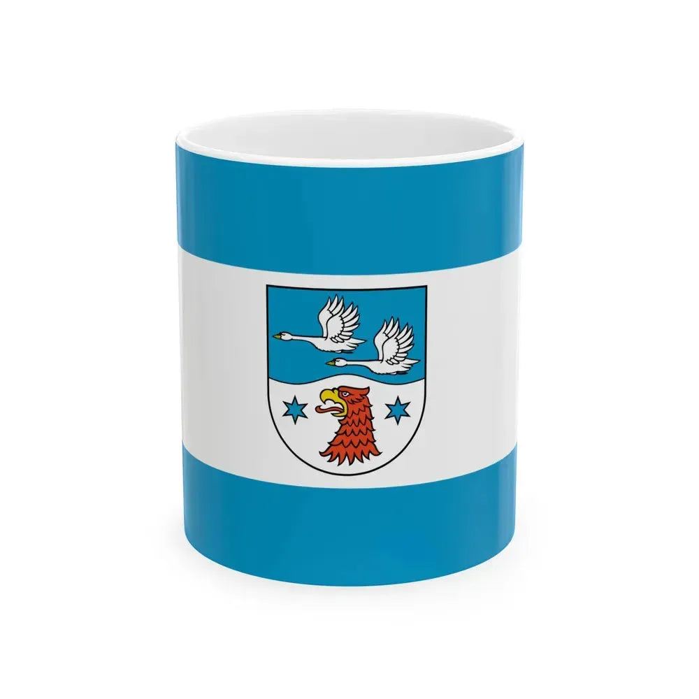Flag of Havelland Germany - White Coffee Mug 11oz - Go Mug Yourself