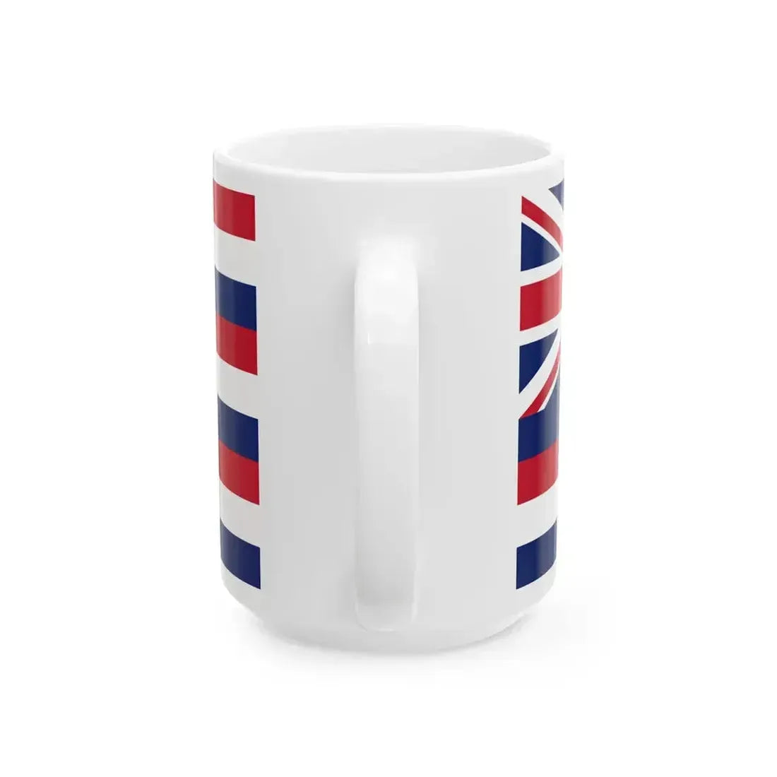 Flag of Hawaii 1816 (United States) White Coffee Mug - Go Mug Yourself