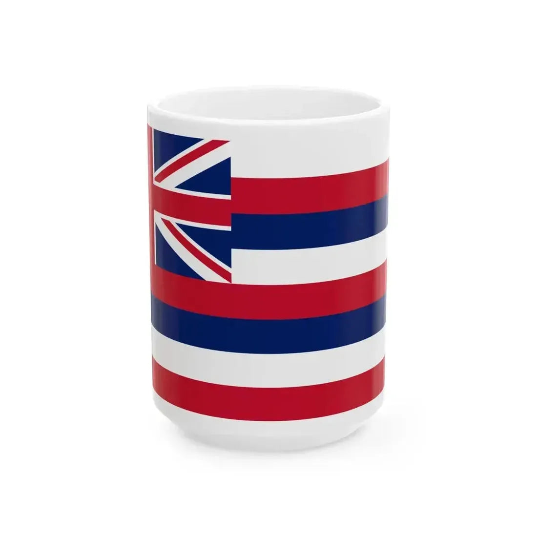 Flag of Hawaii 1896 (United States) White Coffee Mug 15oz - Go Mug Yourself