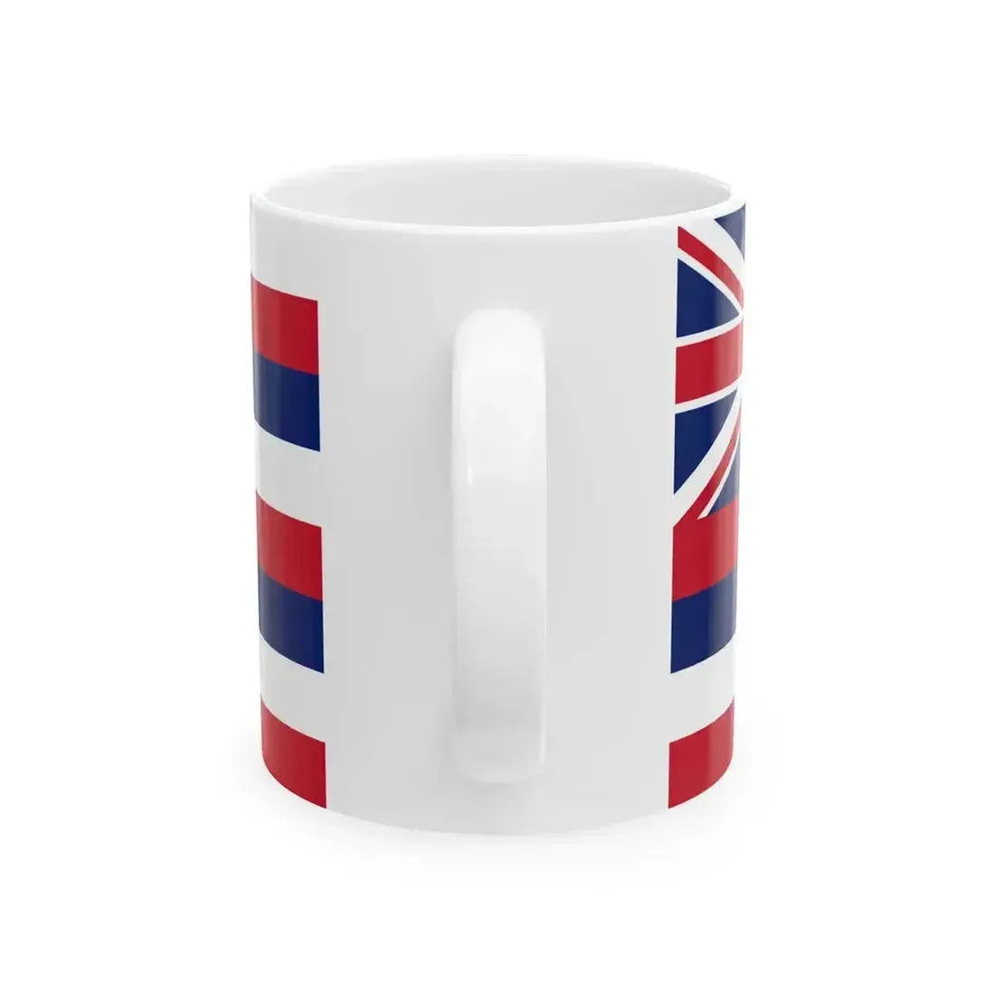 Flag of Hawaii 1896 (United States) White Coffee Mug - Go Mug Yourself